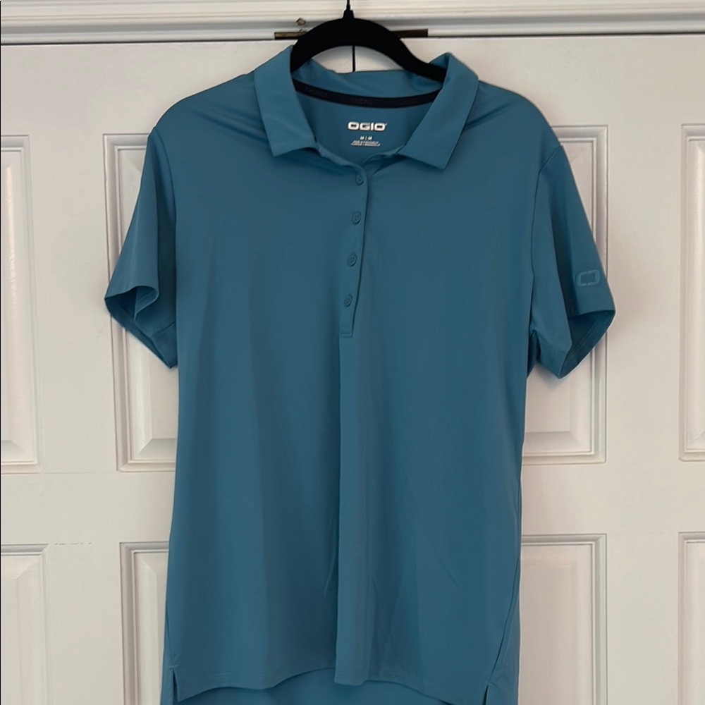 OGIO Women's Teal Button Down Shirt